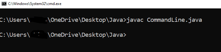 compile Java program to genrate bytecode to run the Program