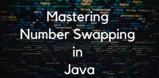 Mastering Number Swapping in Java
