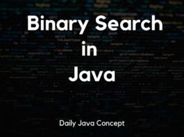 Binary Search in Java