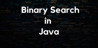 Binary Search in Java