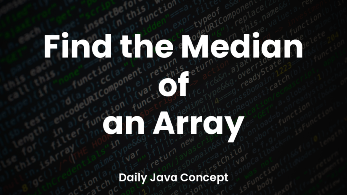 featured_find-the-median-of-an-array