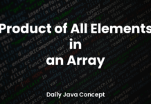 Product of All Elements in an Array
